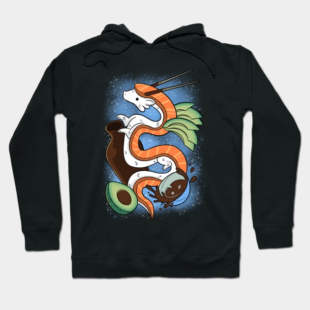 Sushi Dragon Hoodie by TaylorRoss1